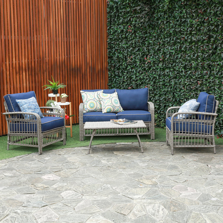 Cusco rattan 4 online seater